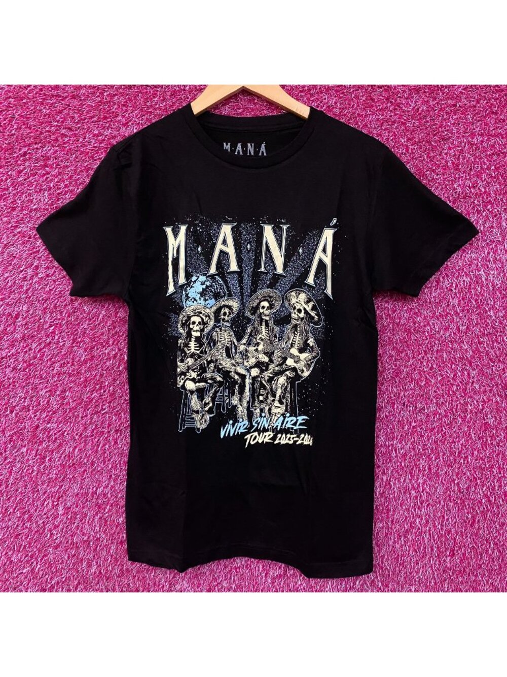 Maná "Vivir Sin Aire Tour" Rock Band T-Shirt Small